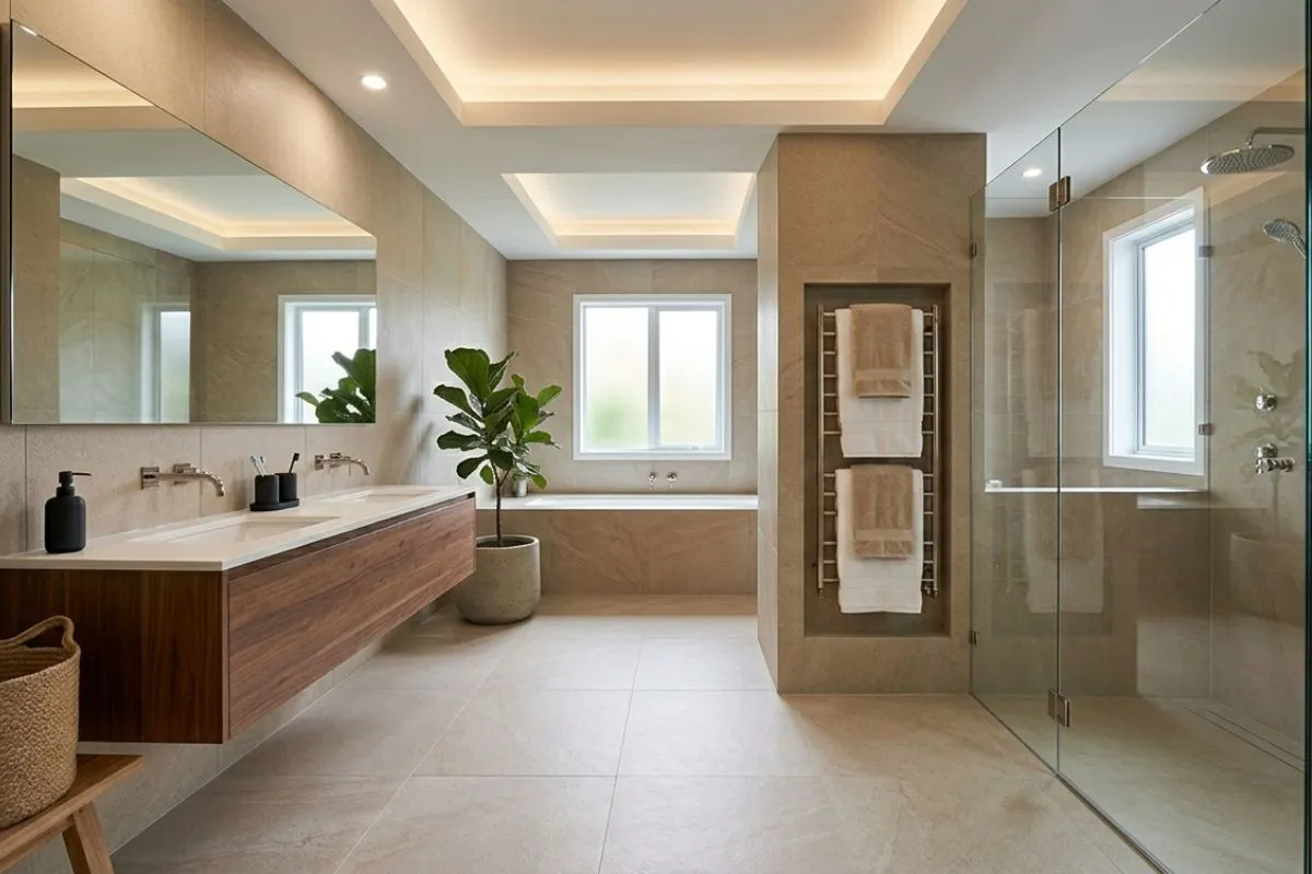 Highlky Luxuries Bathroom with modern touch