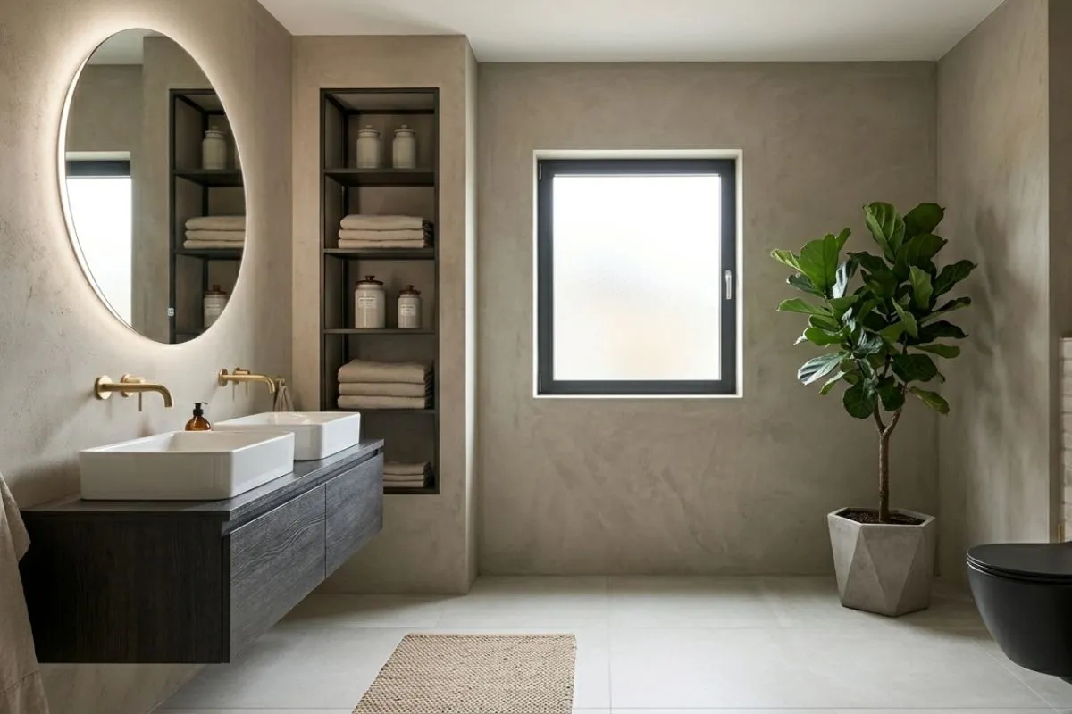 Minimalist Bathroom Interior Design